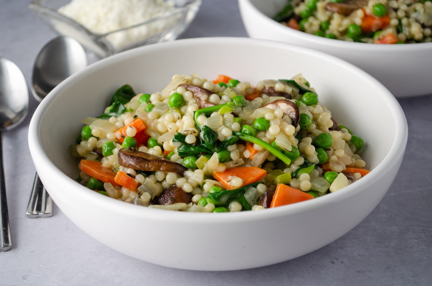 Pearl Couscous & Veggie Pot - Easy Supper - Planetarian Life