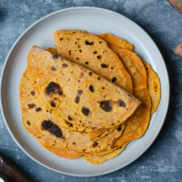 Quick and easy homemade sweet potato tortillas