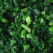 Shallow cooked winter greens that are fast to cook and easy to stir into any recipes- use kale, chard, collars, mustard greens